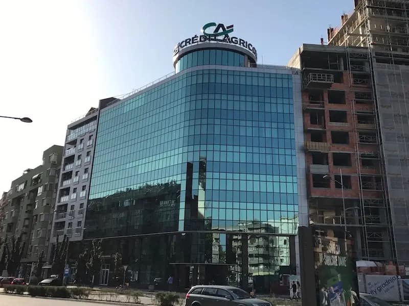 Credit Agricole banka — Ugrađene folije za stakla 3